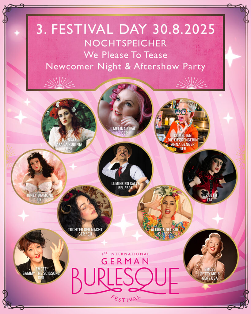 BLD_002_24_GBF_Posts_1080x1350_V5_5 (1) Intagram Pst 3. Tag WE PLEASE TO TEASE THE NEWCOMER NIGHT + Aftershowparty